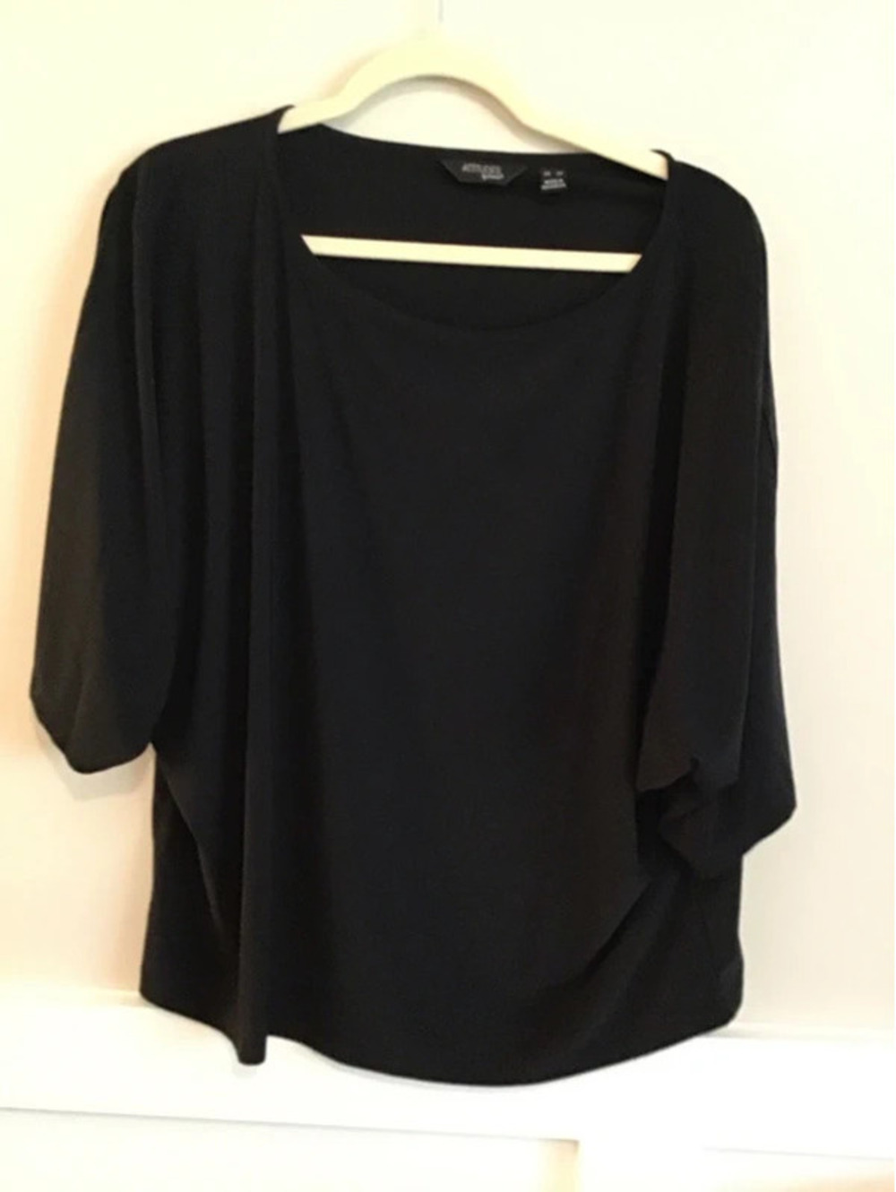 Attitudes by Renee set, top and bottom, large petite, como jersey, new